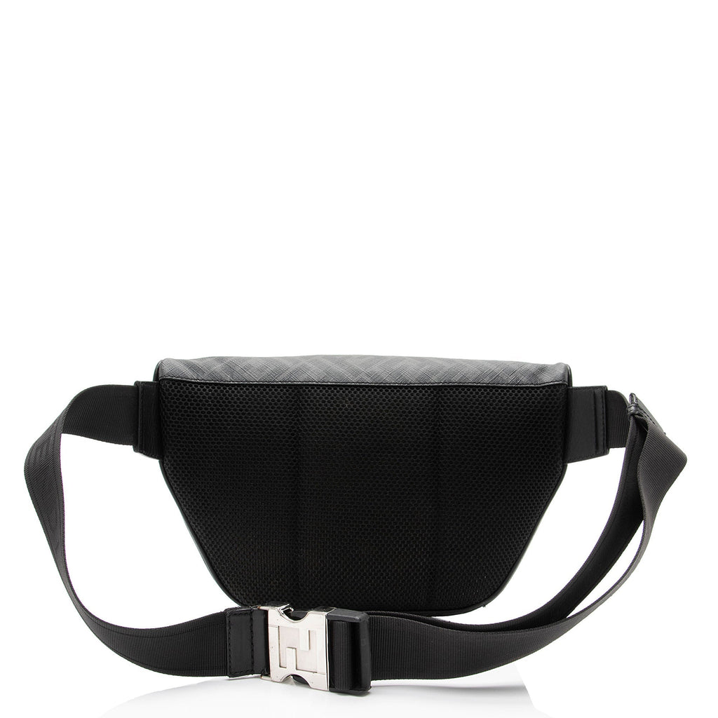 Fendi Coated Canvas FF Belt Bag (SHF-JrxJdY)