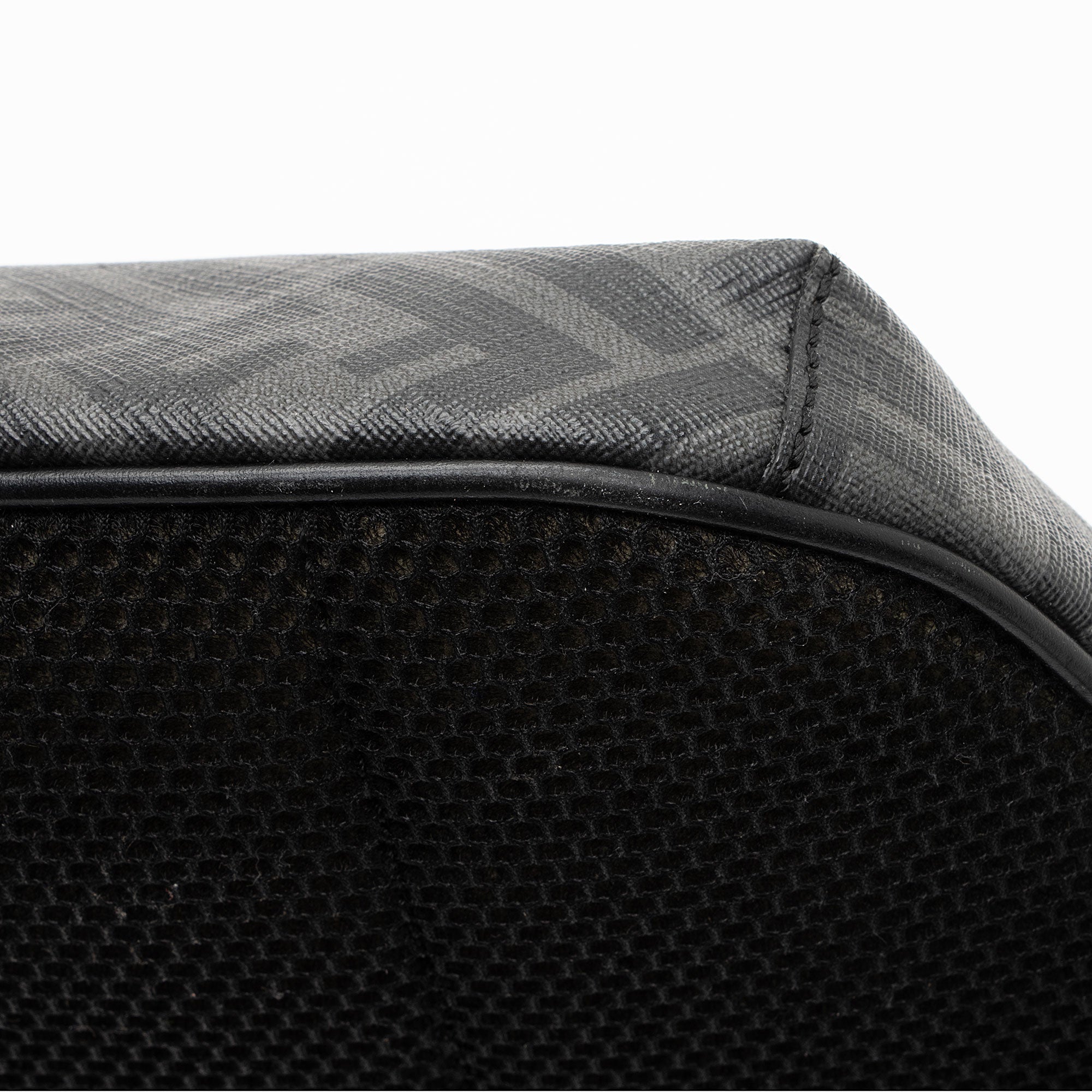 Fendi Coated Canvas FF Belt Bag (SHF-JrxJdY)