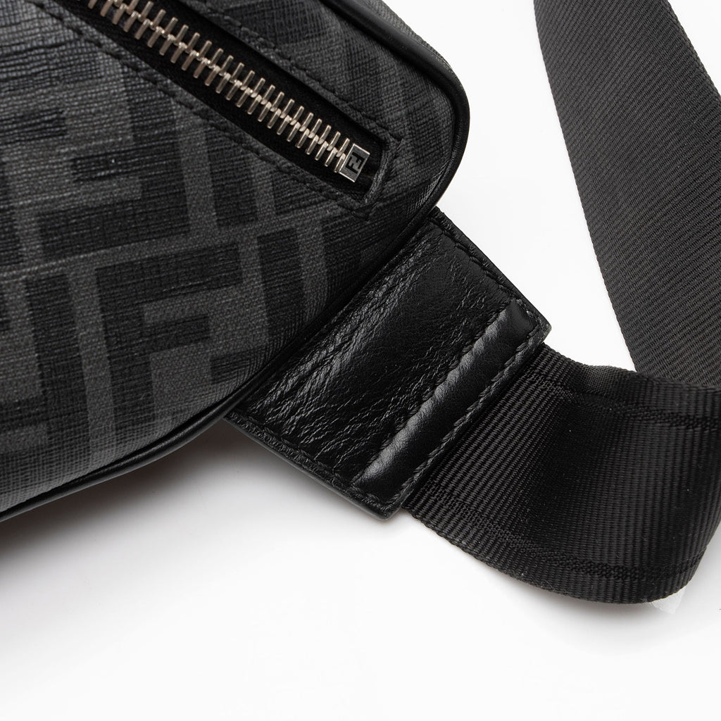 Fendi Coated Canvas FF Belt Bag (SHF-JrxJdY)