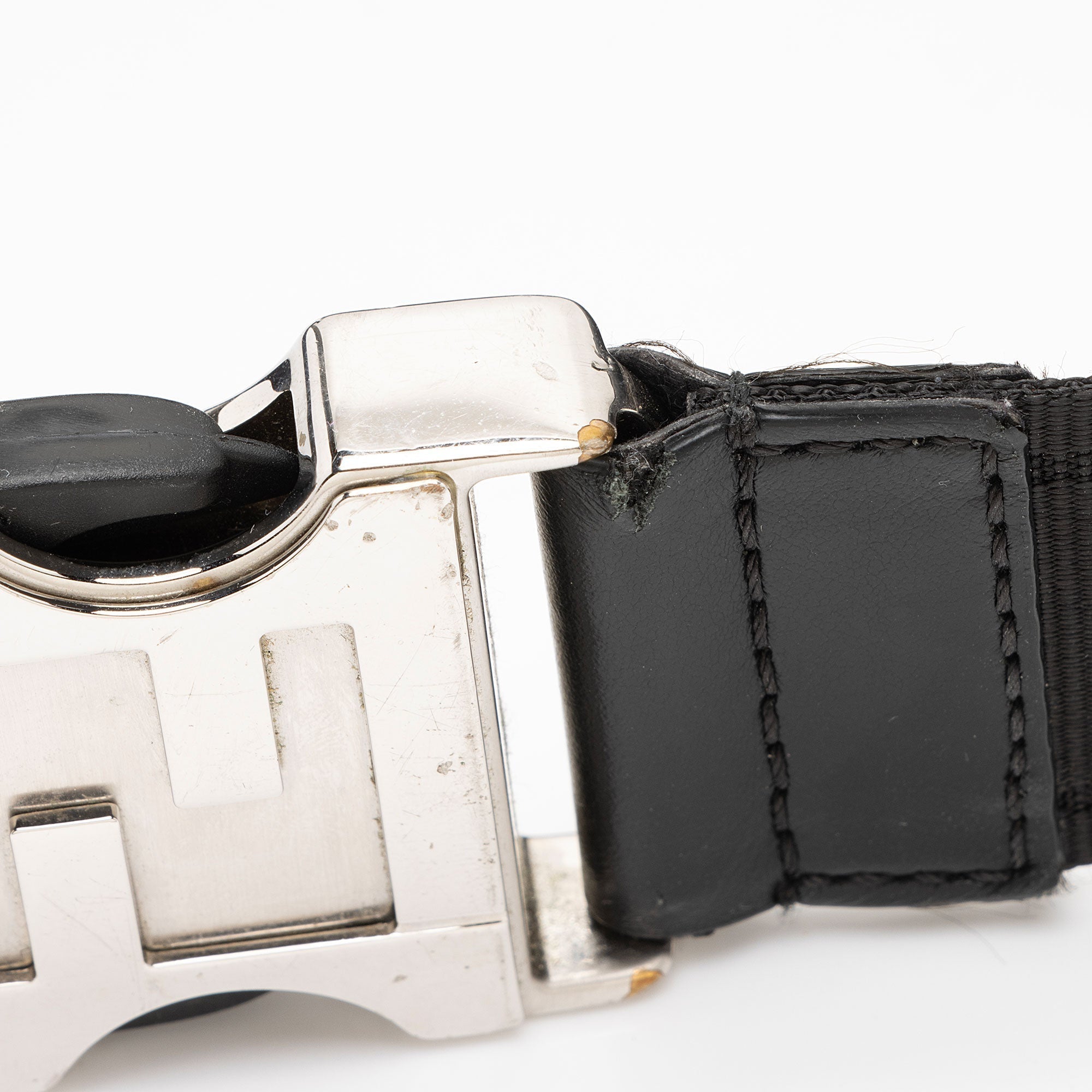 Fendi Coated Canvas FF Belt Bag (SHF-JrxJdY)