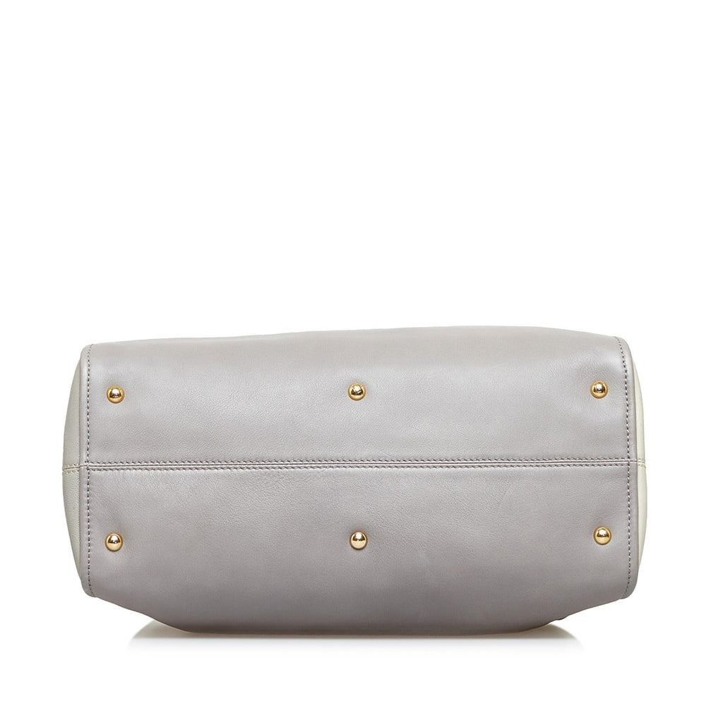Fendi Colorblock Chameleon Satchel (SHG-CMHAjs)