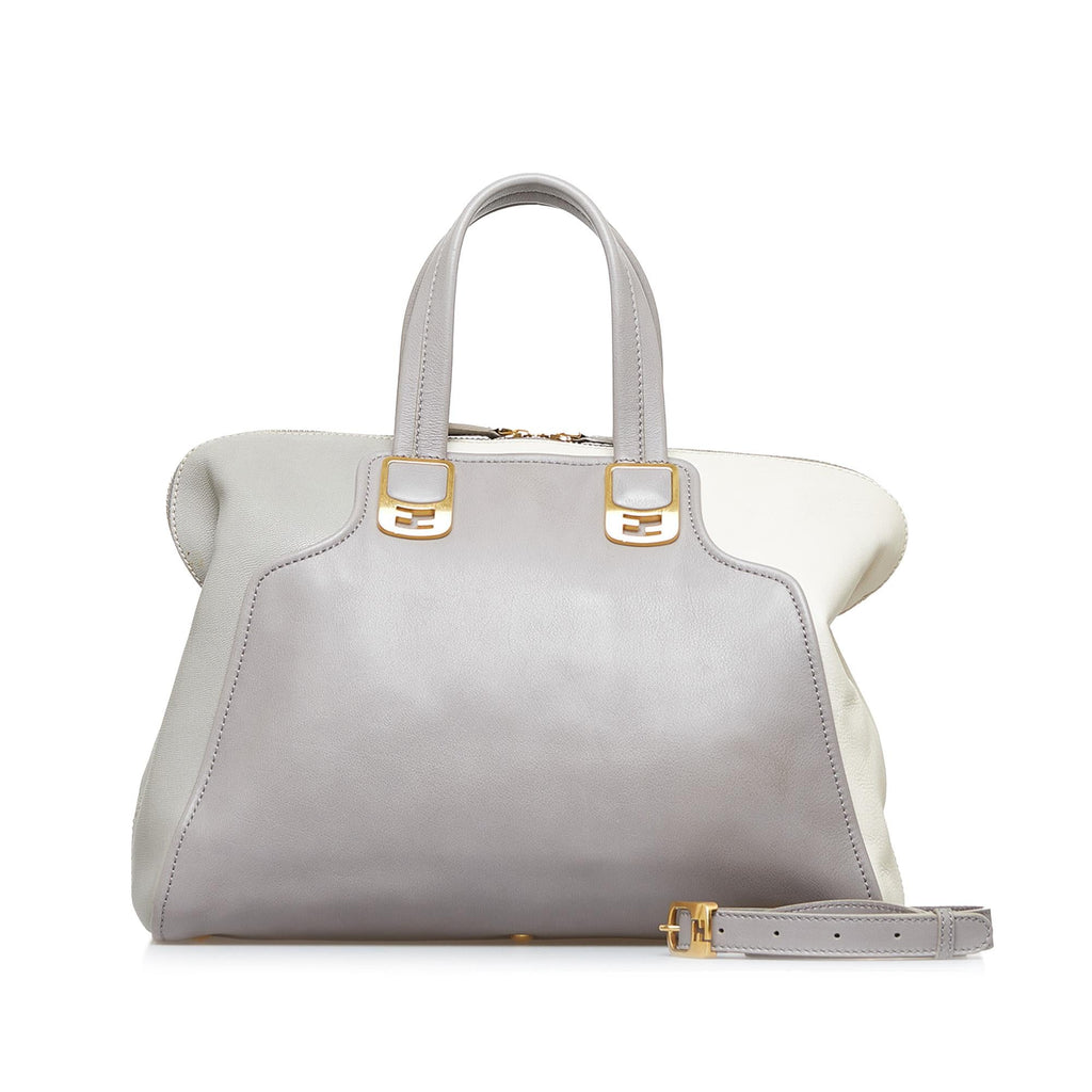 Fendi Colorblock Chameleon Satchel (SHG-CMHAjs)