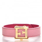 FENDI Vitello FF Crayons Reversible Bracelet