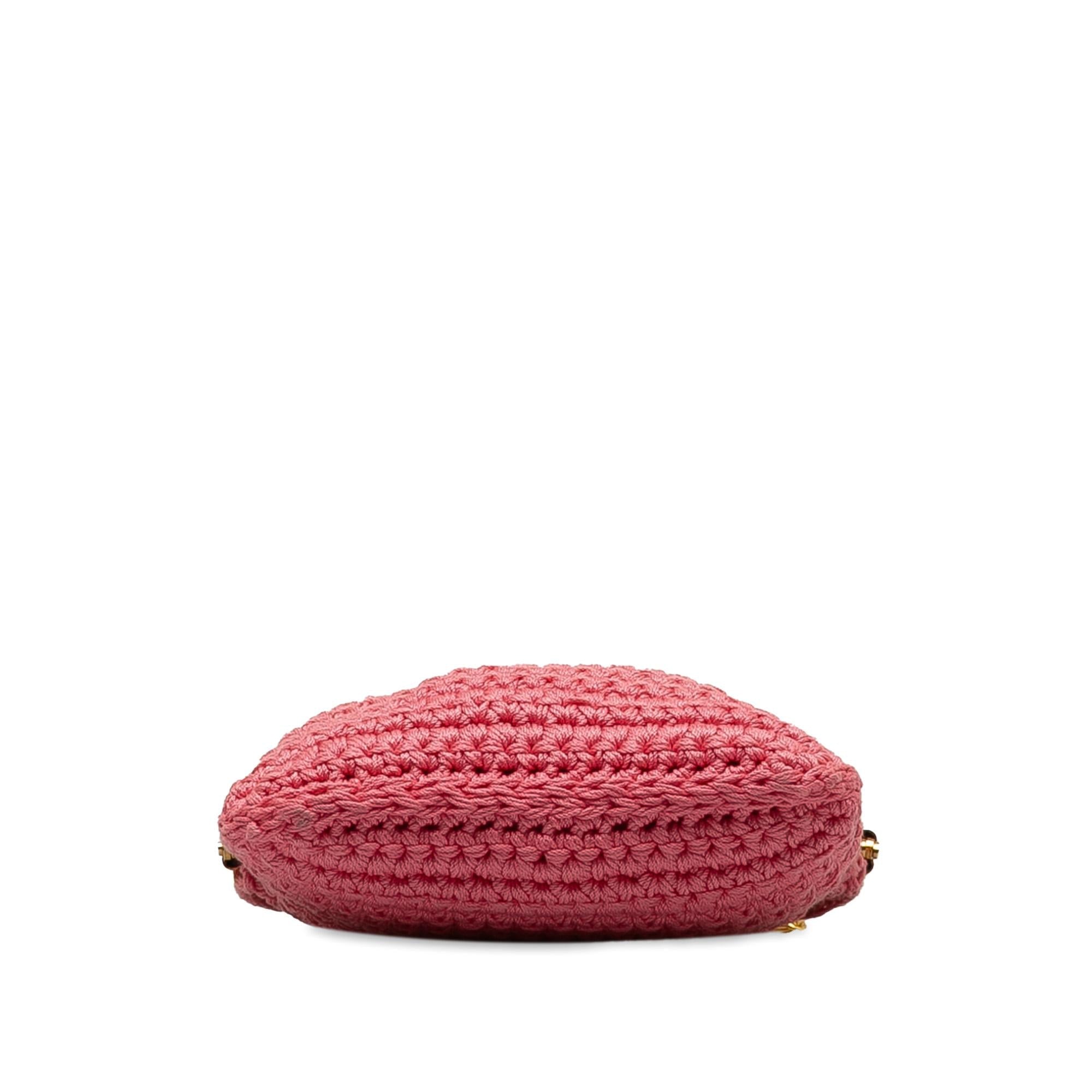 Fendi Crochet Baguette Phone Bag (SHG-8FMN6T)