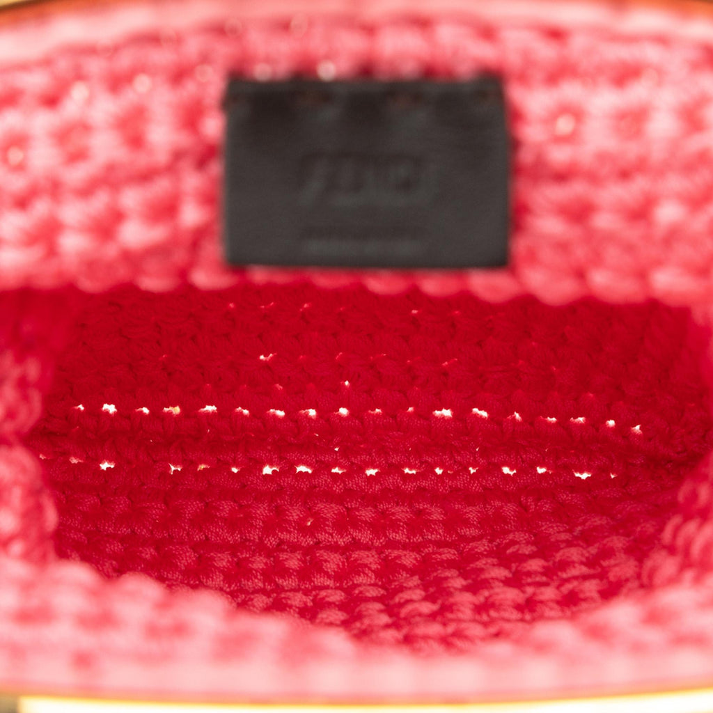 Fendi Crochet Baguette Phone Bag (SHG-8FMN6T)