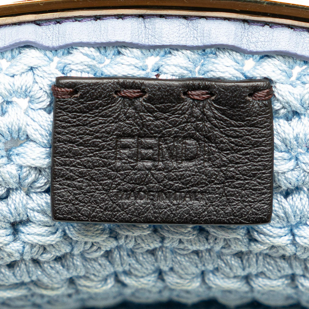 Fendi Crochet Baguette Phone Bag (SHG-8RR45O)