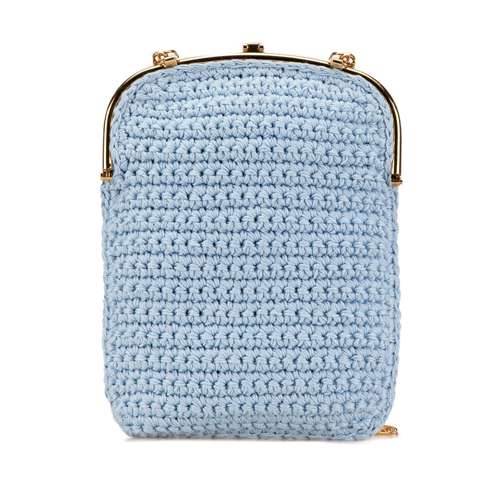 Fendi Crochet Baguette Phone Bag (SHG-xPSdNI)