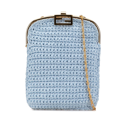 Fendi Crochet Baguette Phone Bag (SHG-xPSdNI)