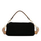 Fendi Crochet Raffia Baguette Satchel (SHG-depVYd)