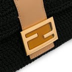 Fendi Crochet Raffia Baguette Satchel (SHG-depVYd)