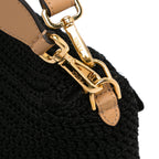Fendi Crochet Raffia Baguette Satchel (SHG-depVYd)
