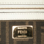 Fendi Crochet Raffia Baguette Satchel (SHG-qh4feG)