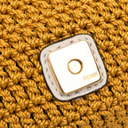 Fendi Crochet Raffia Baguette Satchel (SHG-qh4feG)