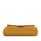 Fendi Crochet Raffia Baguette Satchel (SHG-qh4feG)