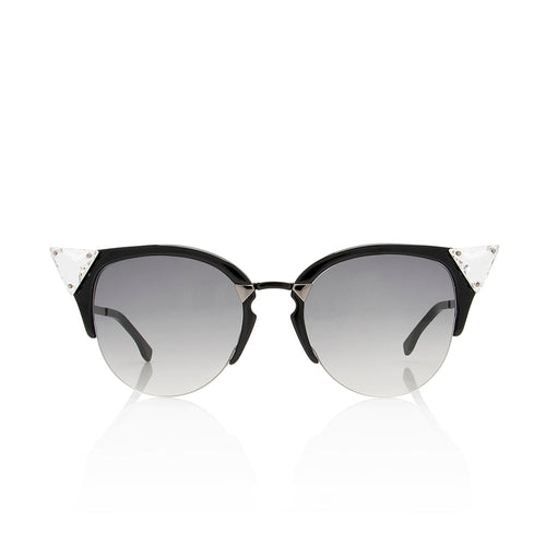 Fendi Crystal Cat Eye Sunglasses (SHF-14387)