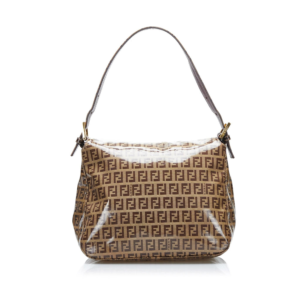 Fendi Crystal Zucchino  Flap Baguette (SHG-MKFmEx)