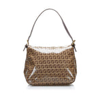 Fendi Crystal Zucchino  Flap Baguette (SHG-MKFmEx)