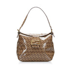Fendi Crystal Zucchino  Flap Baguette (SHG-MKFmEx)