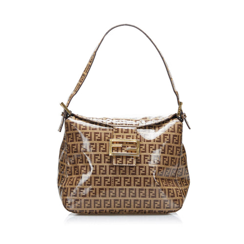 Fendi Crystal Zucchino  Flap Baguette (SHG-MKFmEx)