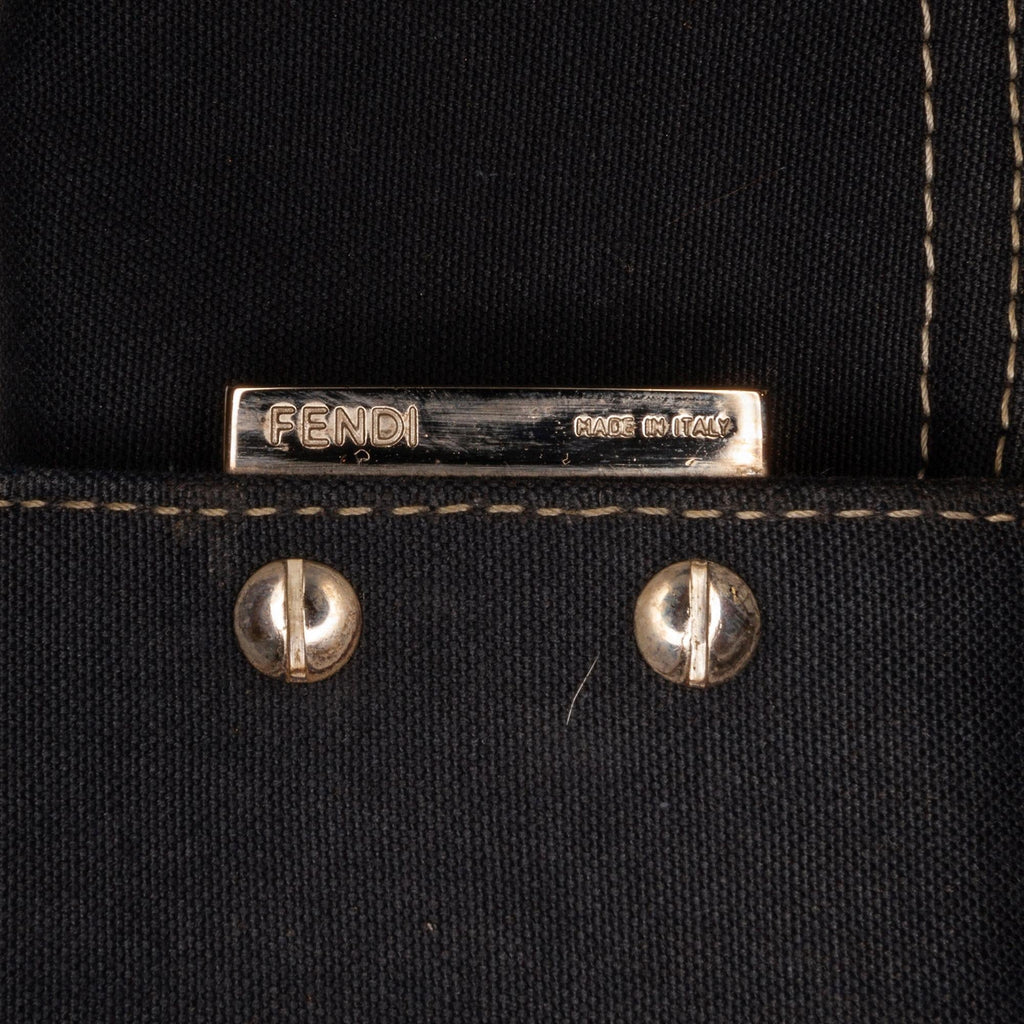 Fendi Denim Double Flap Baguette (SHG-j7tZH1)