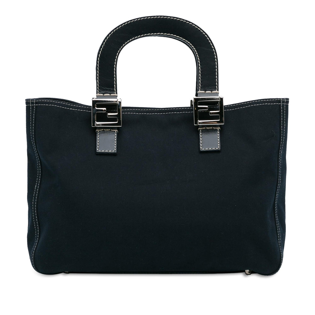 Fendi Denim Twins Tote (SHG-GBV4ZI)