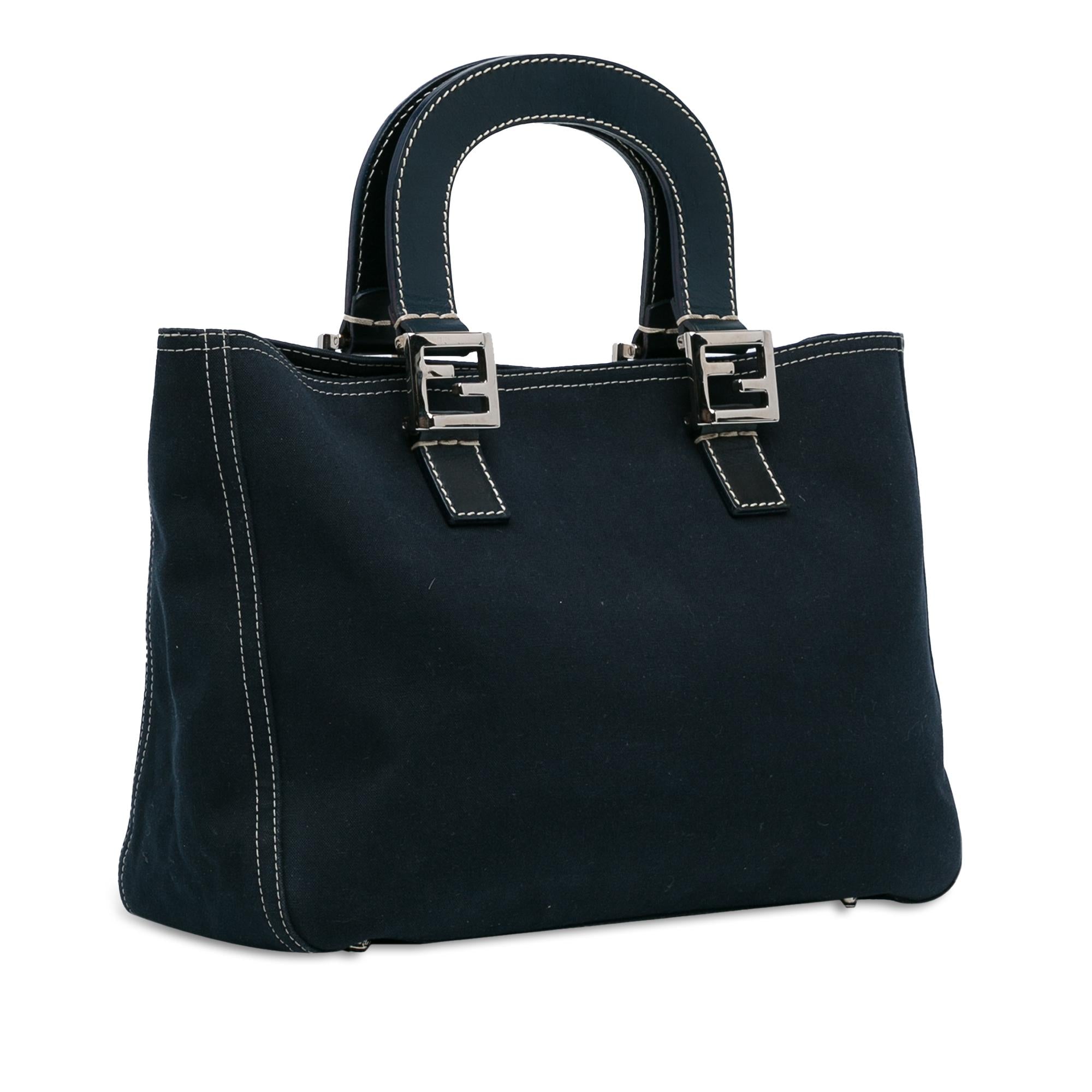 Fendi Denim Twins Tote (SHG-GBV4ZI)