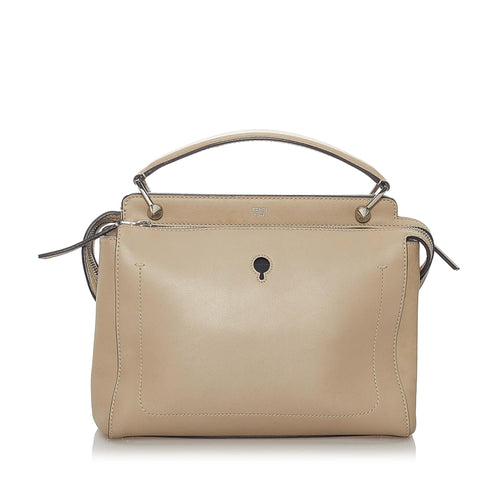 Fendi DotCom Leather Satchel (SHG-28310)