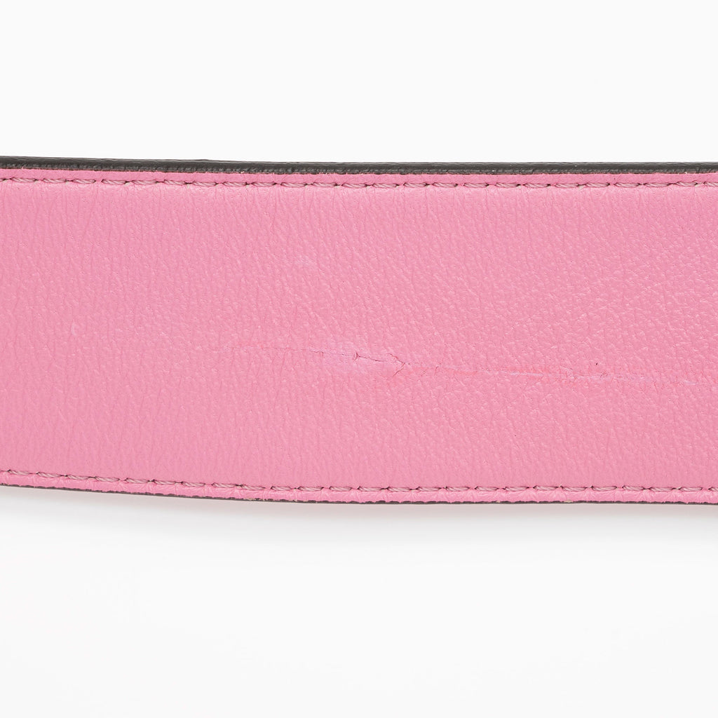 Fendi Embossed Leather FF 1974 Baguette Shoulder Bag (SHF-nc63Ja)