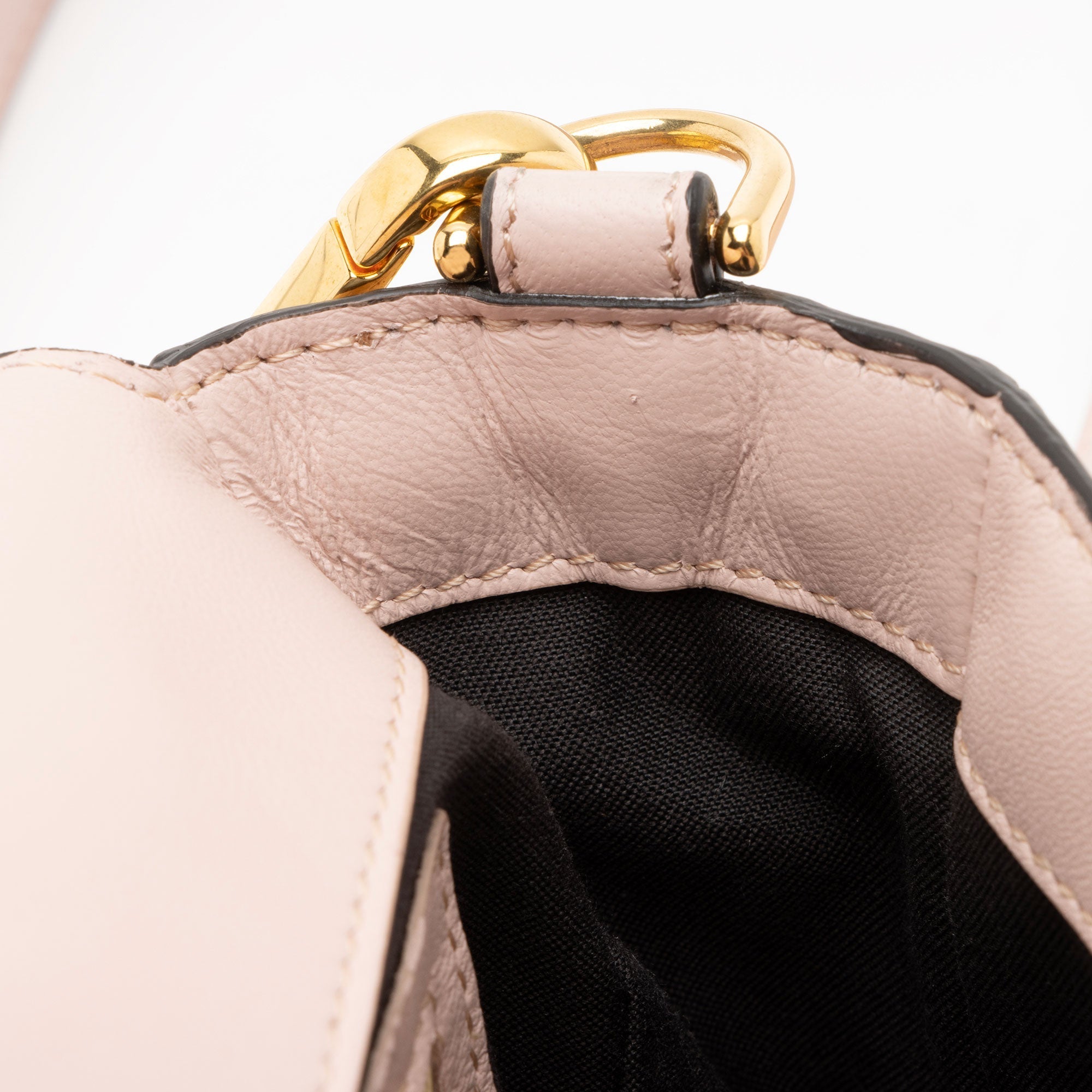 Fendi Embossed Leather FF 1974 Baguette Shoulder Bag (SHF-sC62ds)