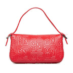 Fendi Embossed Leather Mamma Baguette (SHG-MZAgAO)