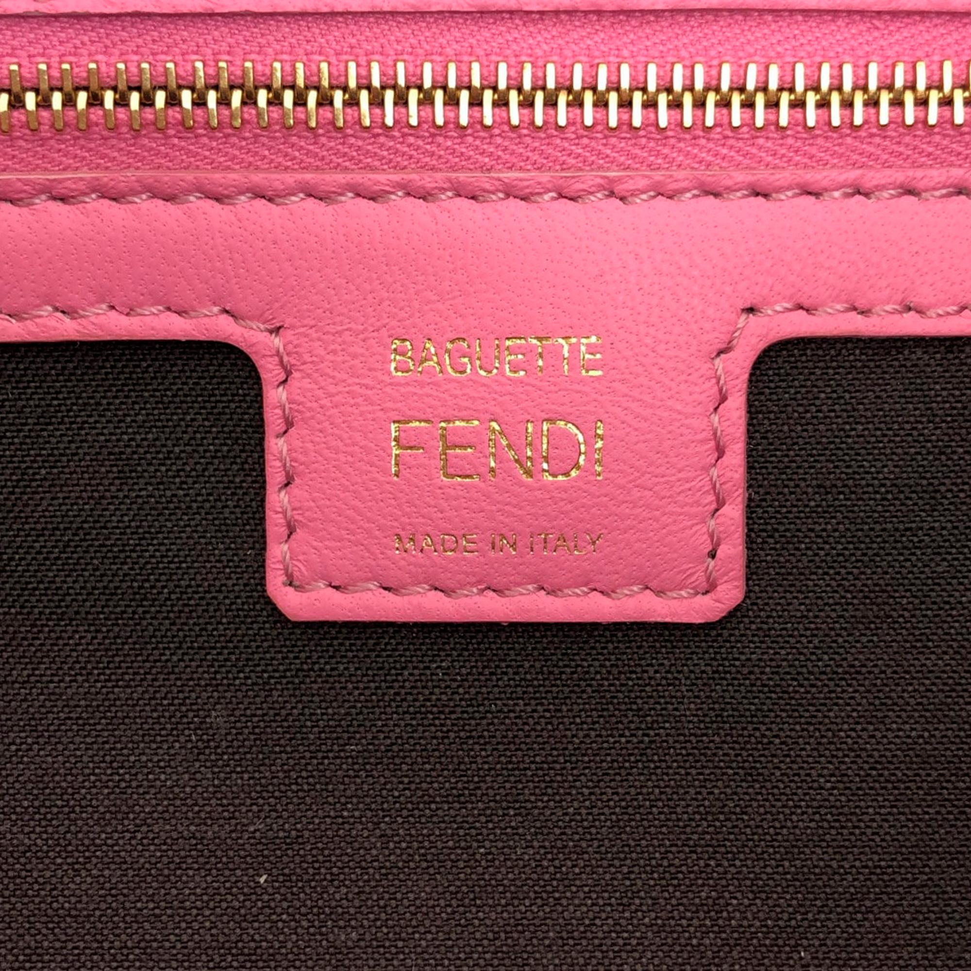 Fendi Embossed Zucca 1974 Baguette Bag (SHG-eYXNQ3)