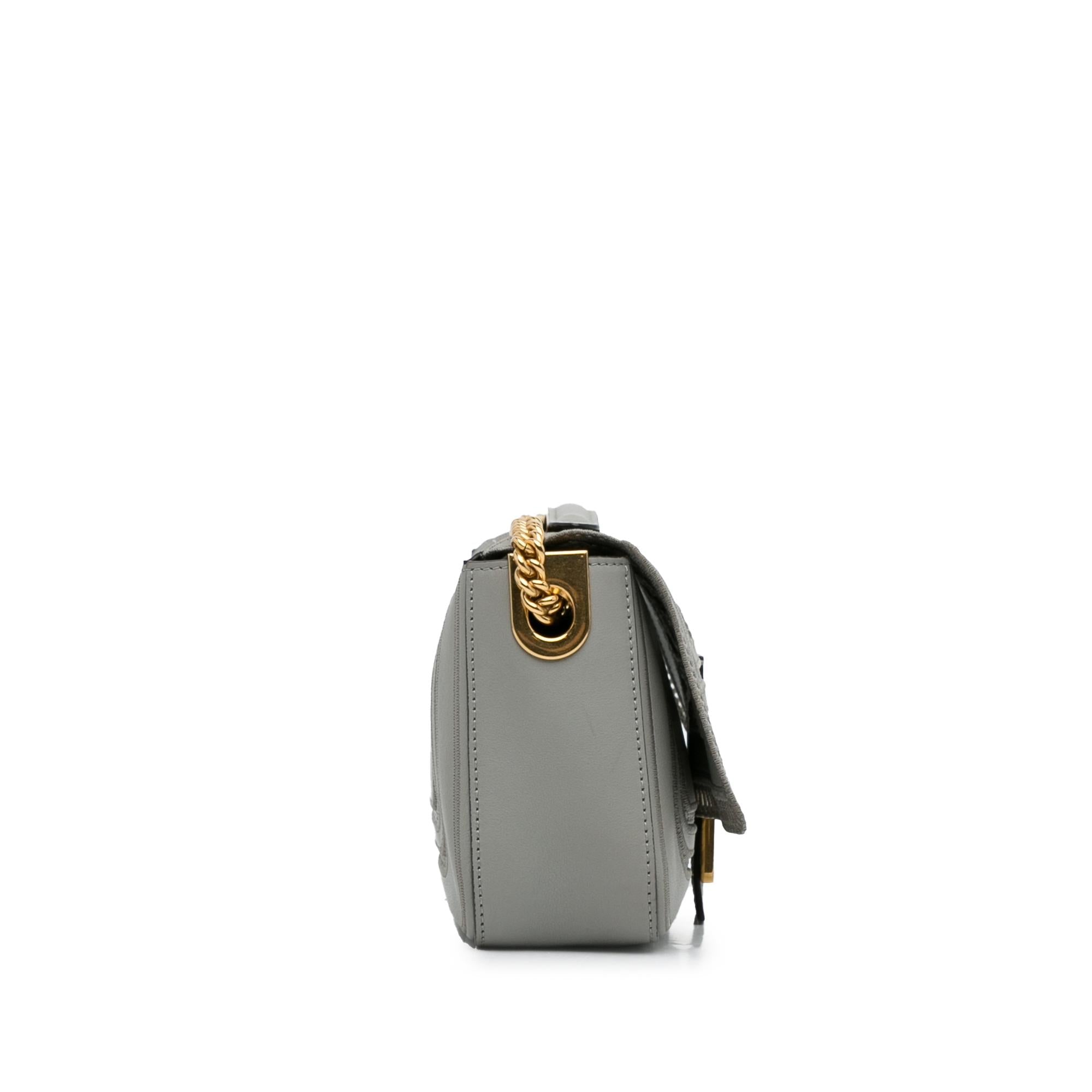 Fendi Embroidered Lace Baguette Chain (SHG-zdSYoP)