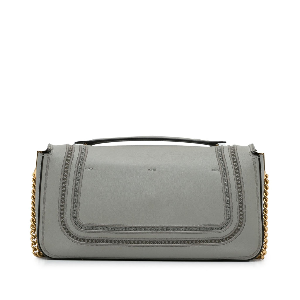Fendi Embroidered Lace Baguette Chain (SHG-zdSYoP)