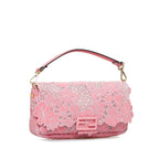 Fendi Embroidered Lace Baguette (SHG-GlR2r8)