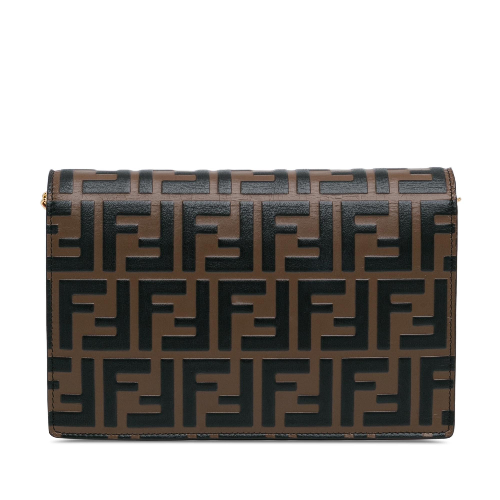 Fendi F Is Fendi Zucca Wallet On Chain (SHG-UQc3X8)
