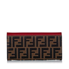 Fendi F is Fendi Zucca Leather Wallet on Chain (SHG-29267)