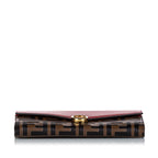 Fendi F is Fendi Zucca Leather Wallet on Chain (SHG-29267)