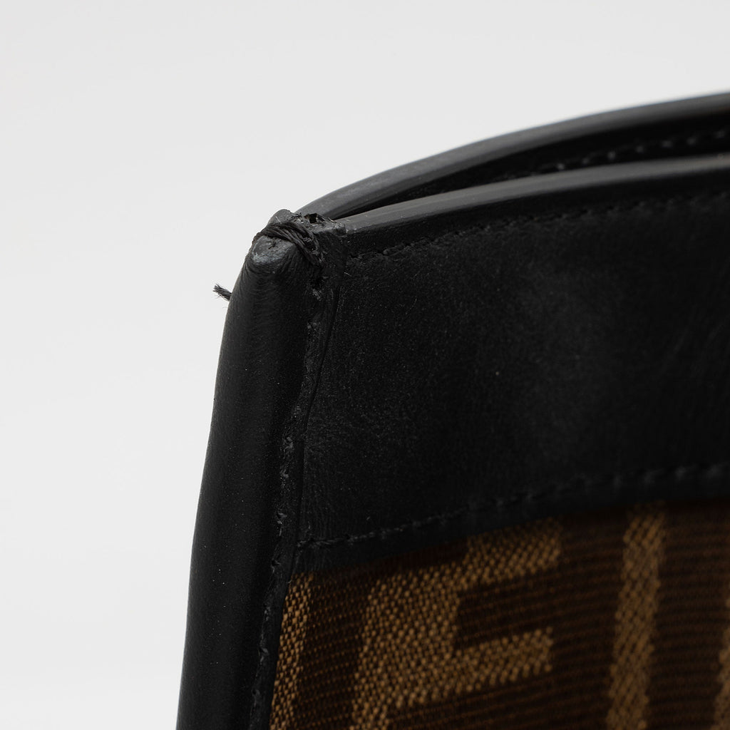 Fendi FF Coated Canvas 1974 Runaway Shopper Tote (SHF-tIEaHe)