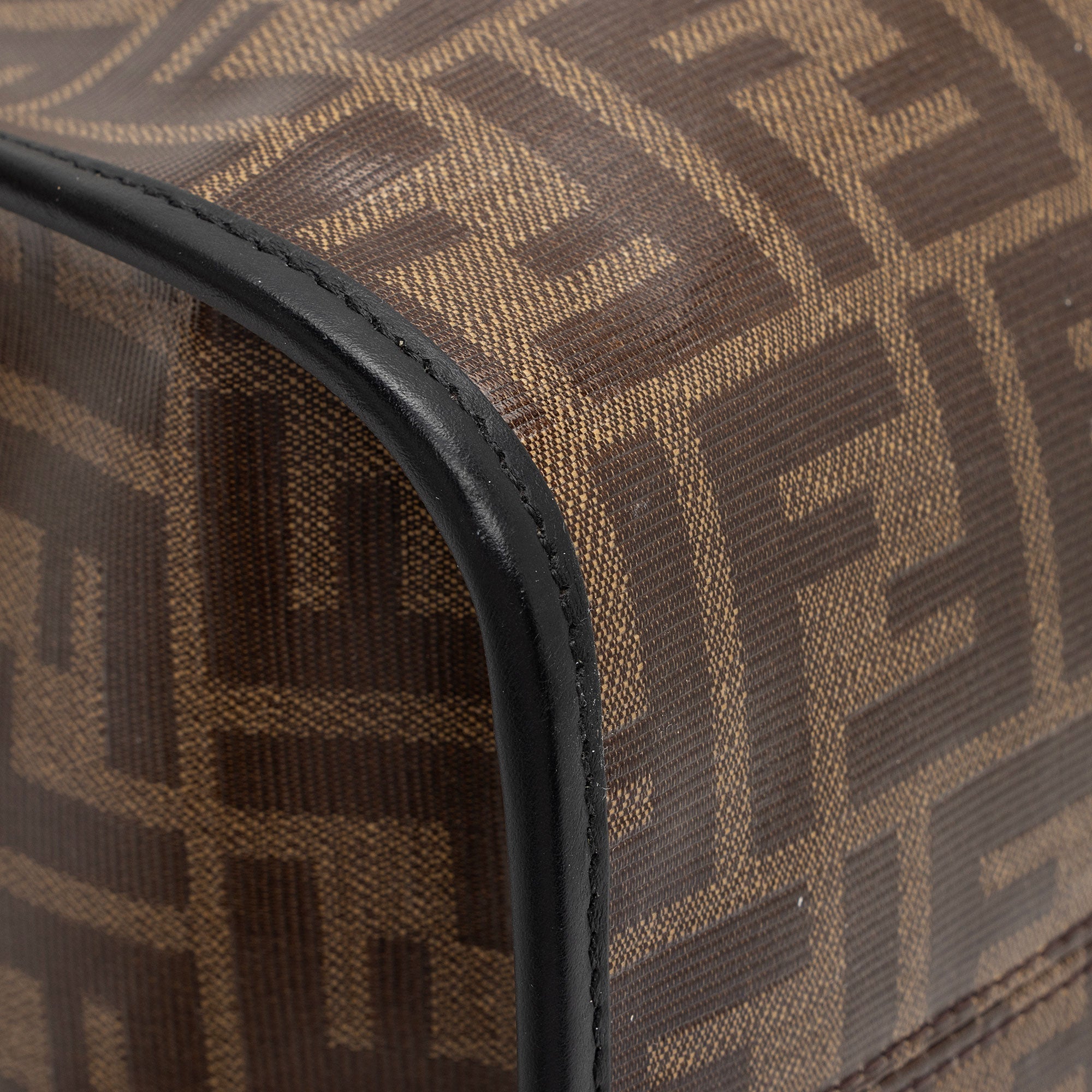 Fendi FF Coated Canvas 1974 Runaway Shopper Tote (SHF-tIEaHe)