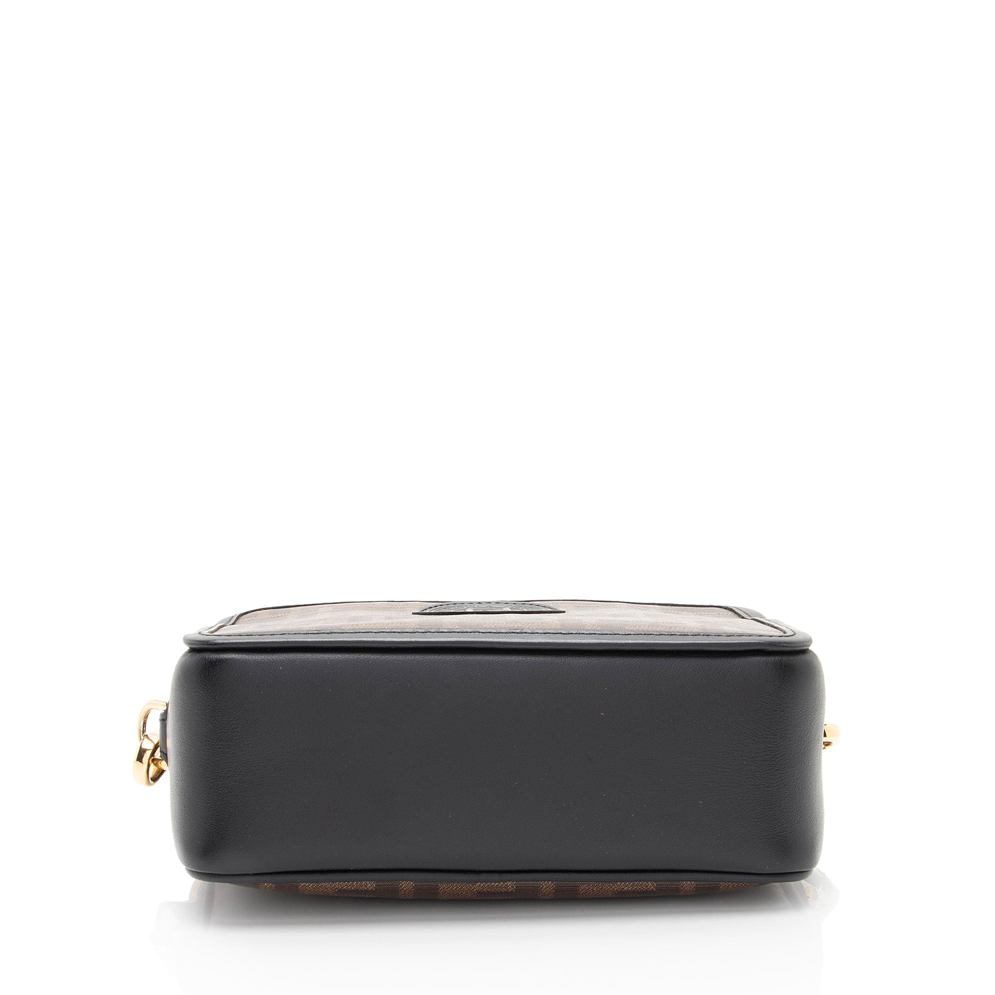 Fendi FF Coated Canvas 1974 Mini Camera Bag (SHF-MMT6uv)