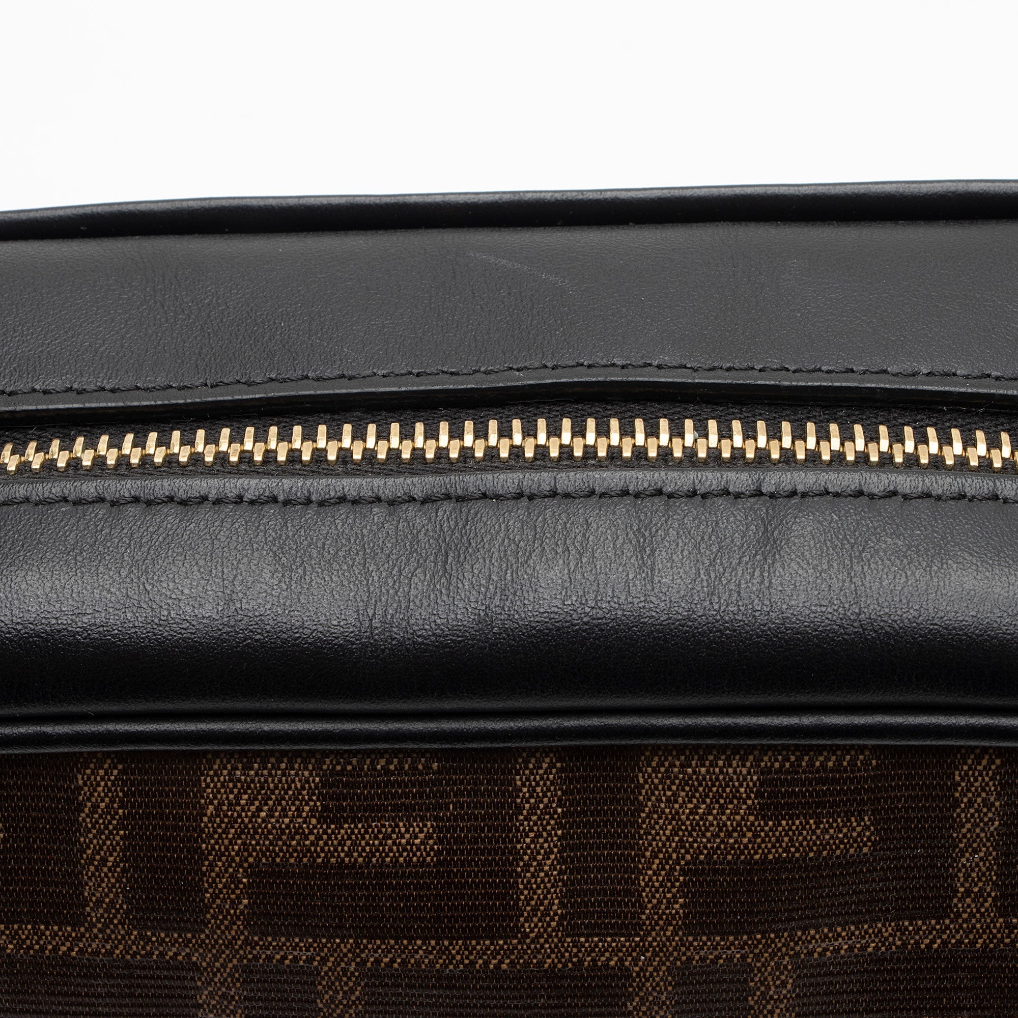 Fendi FF Coated Canvas 1974 Mini Camera Bag (SHF-MMT6uv)