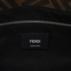 Fendi FF Coated Canvas Leather 1974 Diagonal Messenger (SHF-TIkzeY)