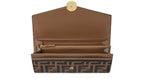 FENDI FF Logo Continental Bifold Wallet Purse