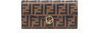 FENDI FF Logo Continental Bifold Wallet Purse