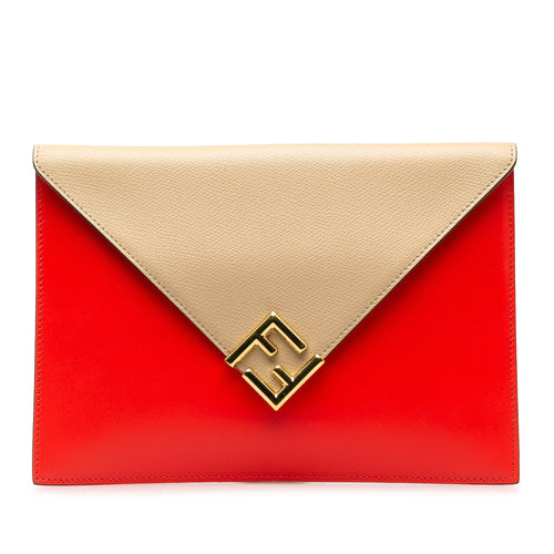 Fendi FF Diamonds Flat Pouch (SHG-pELI7I)