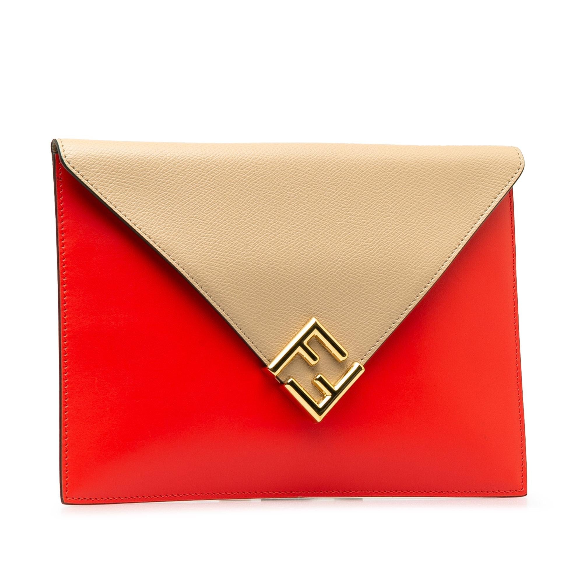 Fendi FF Diamonds Flat Pouch (SHG-pELI7I)