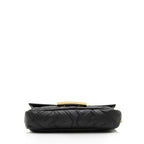 Fendi FF Embossed 1974 Mini Baguette Shoulder Bag (SHF-st6LPG)