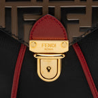 Fendi FF Embossed Calfskin Cruise Bico Backpack (SHF-T6sFtG)
