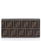Fendi FF Embossed Calfskin F is Fendi Continental Wallet (SHF-vPL2iW)