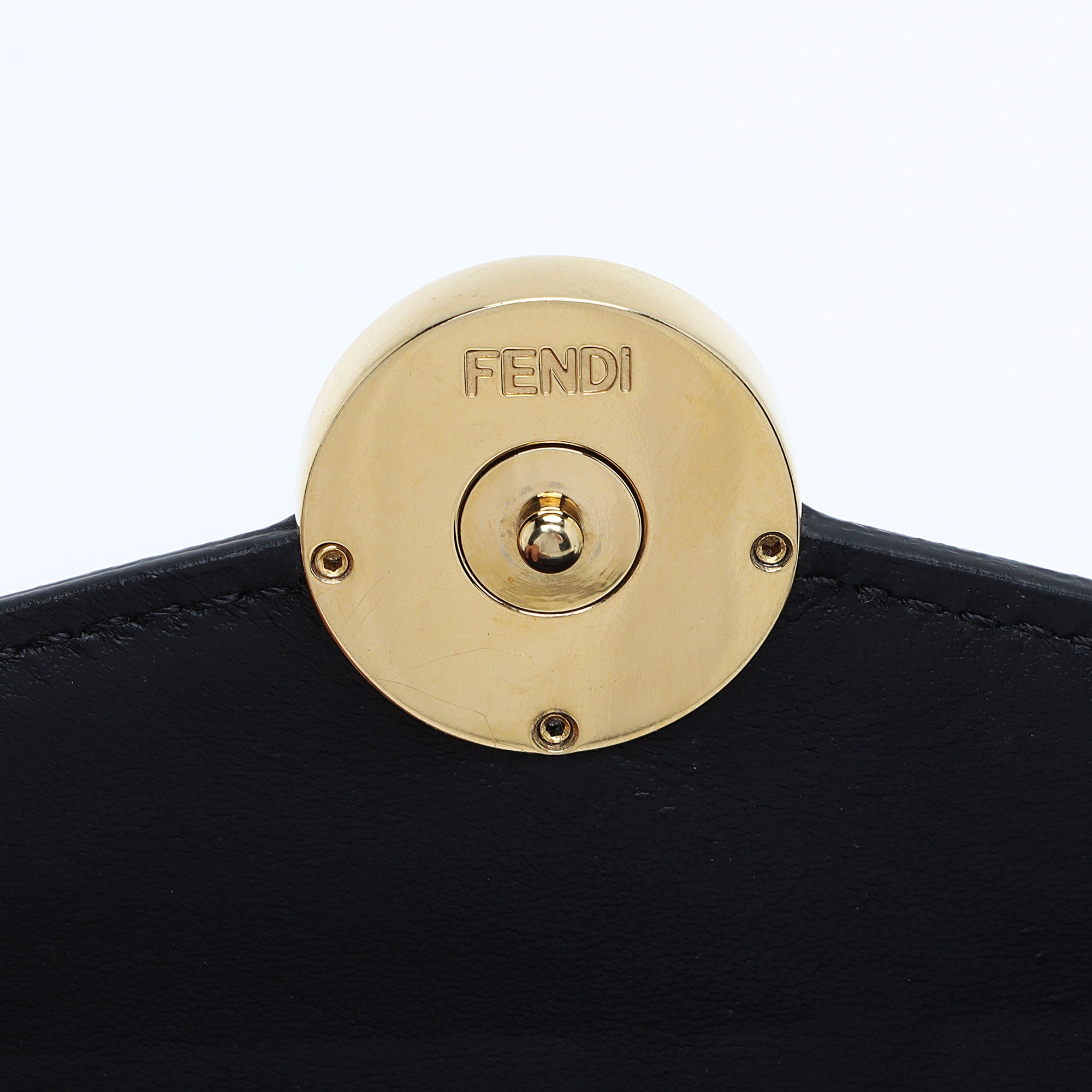 Fendi FF Embossed Calfskin F is Fendi Continental Wallet (SHF-vPL2iW)